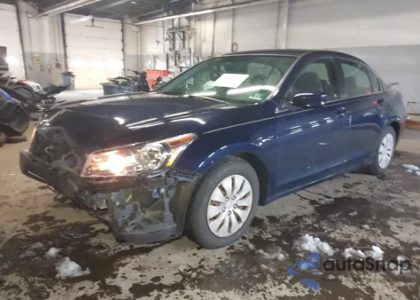 2010 Honda Accord 2.4 Lx from USA, damaged, VIN 1HGCP2F32AA136777